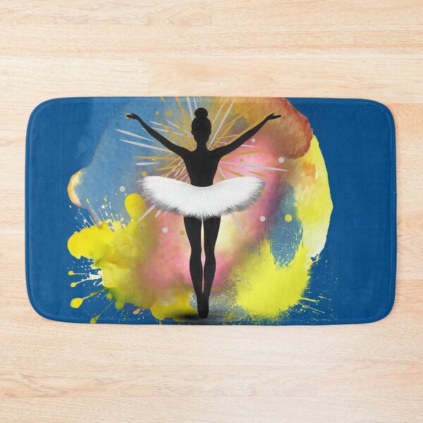 Item preview, Ballerina Silhouette Art – Colorful Abstract Dance, Empowerment Energy, Modern Aesthetic Ballet Illustration designed and sold by ChenEngEng.