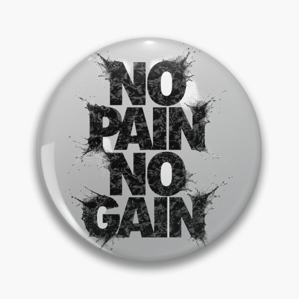 Item preview, No pain no gain  designed and sold by Pics-Art-Vibe.