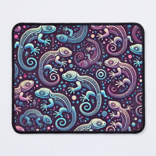 Item preview, Neon Tree Frog Pattern on Black – Tropical Frog designed and sold by TEEJAMBOREE.