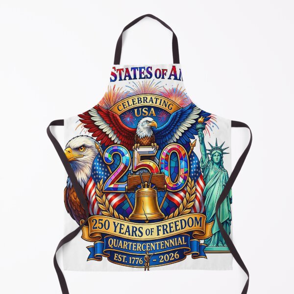 Item preview, USA 250th Anniversary Quartercentennial Jubilee 4th of July - Patriotic 1776-2026 designed and sold by NuralsArt.