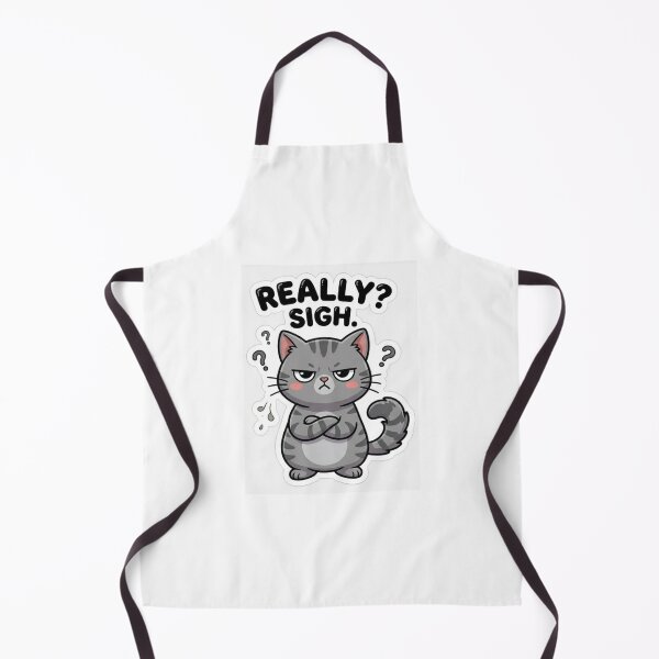 Item preview, Really? Sigh Grumpy Cat Meme Sticker designed and sold by nishaaa2111.