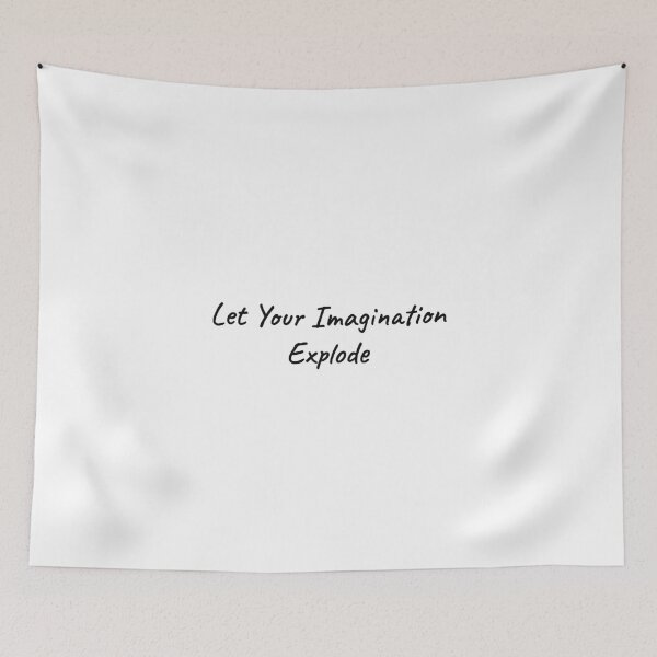 Aperçu de l'œuvre Laisse Exploser Ton Imagination T-shirt Créatif créée et vendue par low battery meme design.