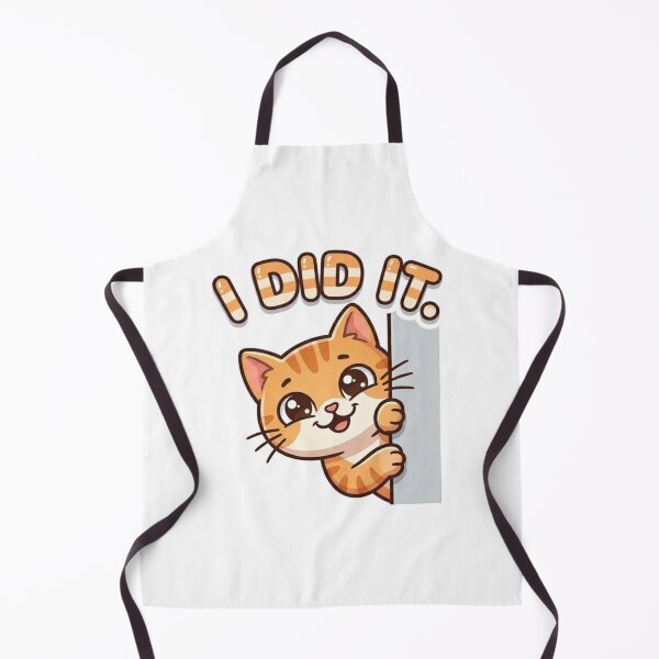 Item preview, I Did It Sneaky Orange Cat Meme Sticker designed and sold by nishaaa2111.