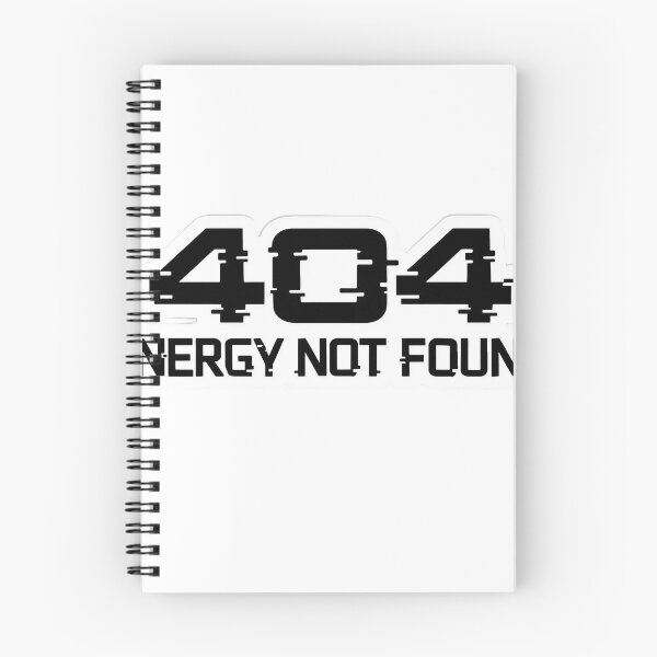 Item preview, 404 Energy Not Found designed and sold by Wolf95.