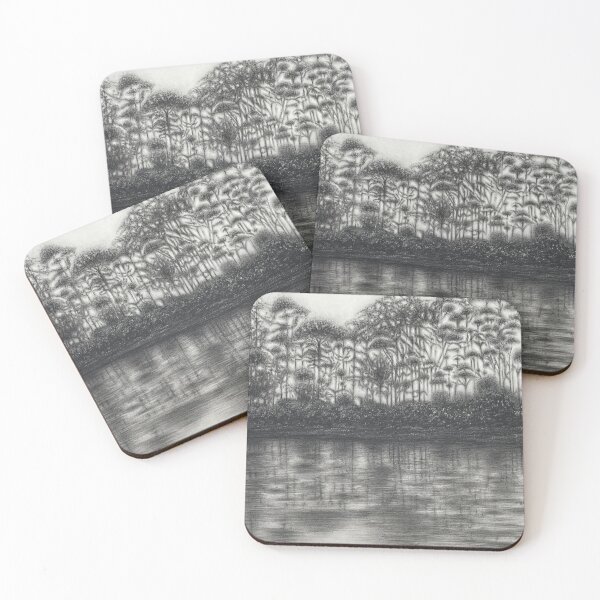 Item preview, Whispers of La Sabana: Charcoal Reflection Study designed and sold by JanidAlfaro.