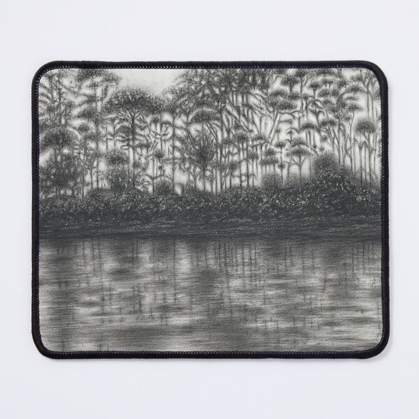 Item preview, Whispers of La Sabana: Charcoal Reflection Study designed and sold by JanidAlfaro.