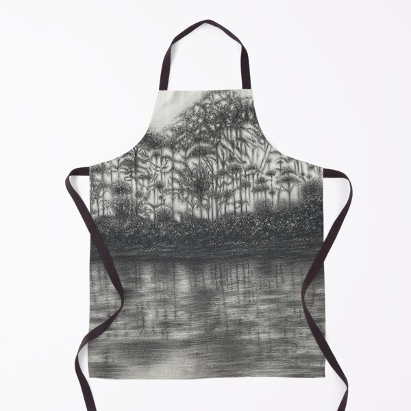 Item preview, Whispers of La Sabana: Charcoal Reflection Study designed and sold by JanidAlfaro.