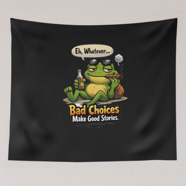 Item preview,  bad choices makegood stories designed and sold by  Mudikeys.
