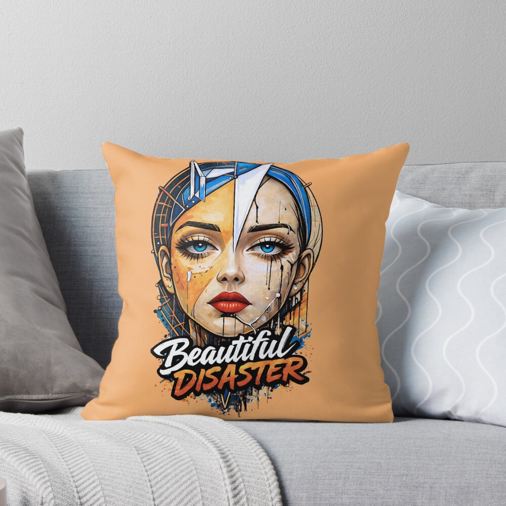 Item preview, Throw Pillow designed and sold by JP-GraphX.