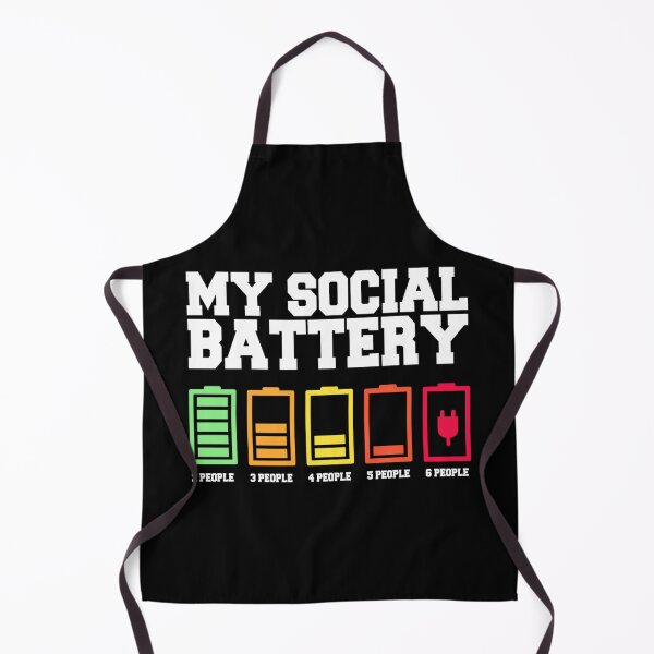 Item preview, My Social Battery, Low Energy, Anti Social Introvert designed and sold by JohnVBurks.