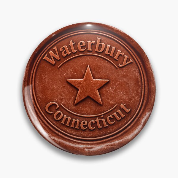 Item preview, Waterbury Connecticut designed and sold by Broken Antler Designs .