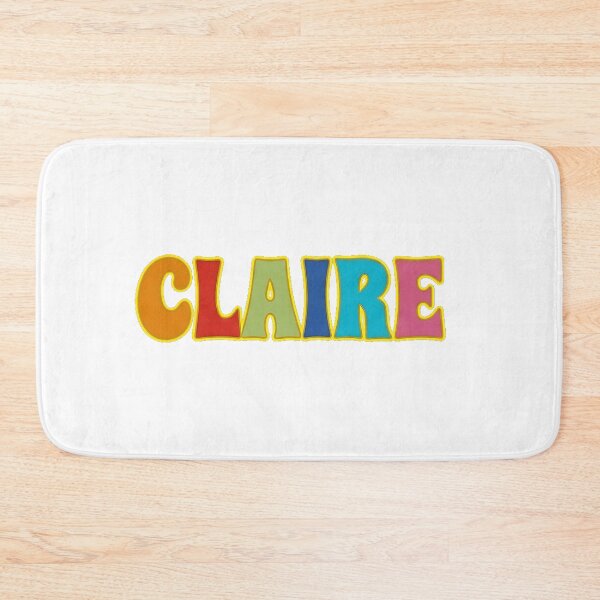 Item preview, ❤️ CLAIRE Personalized Name Wavy Retro Shirt, Coffee Mug, Sticker Gift designed and sold by HelixPedia.