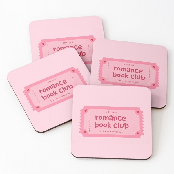 Item preview, romance book club ticket designed and sold by MoTaraDesigns.
