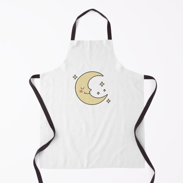 Item preview, Sleepy Crescent Moon Sticker with Sparkling Stars designed and sold by Williams0.