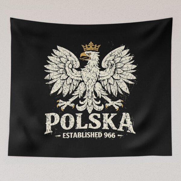 Item preview, Polska Established 966 – Vintage eagle with crown designed and sold by Pineapple-Tree.