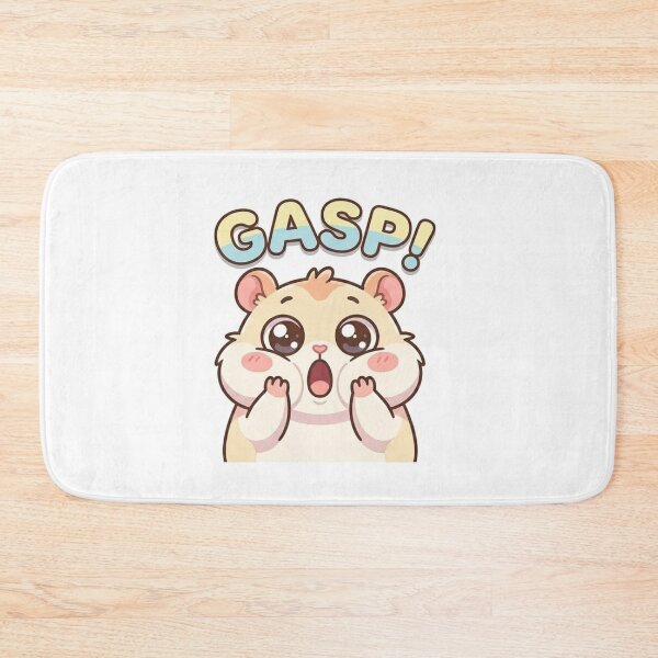 Item preview, Gasp Shocked Hamster Meme Sticker designed and sold by nishaaa2111.