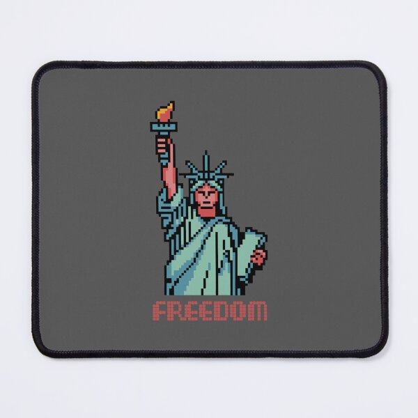 Item preview, Statue of Liberty Pixel Art Freedom - For July 4th designed and sold by charlypicazo.