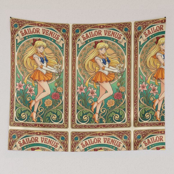 Item preview, Sailor Venus Mucha Style designed and sold by Solace Sparkles.