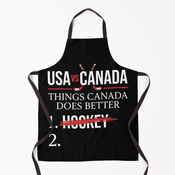 Item preview, USA vs Canada Things Canada Does Better Than America Hockey Humor designed and sold by VGAfanatic.