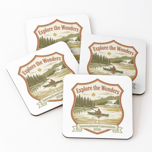 Item preview, Milwaukee 2026 International Convention | Retro Wisconsin Nature Sticker designed and sold by Alpha-capital.