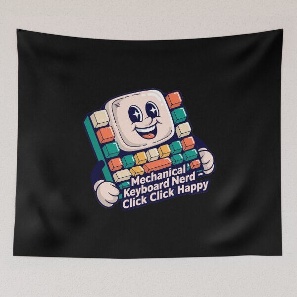 Item preview, Mechanical Keyboard Nerd – Clicky Keys Club designed and sold by KapiPrint.