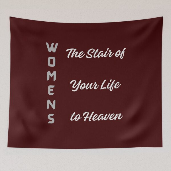 Item preview, Copy of Women: The Stair of Your Life to Heaven designed and sold by Dew Drop wear.