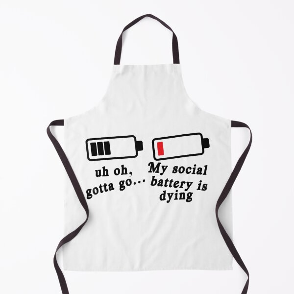 Item preview, My Social Battery Is Dying designed and sold by JohnVBurks.