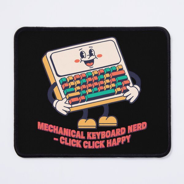 Item preview, Mechanical Keyboard Nerd – Clicky Keys Club designed and sold by KapiPrint.