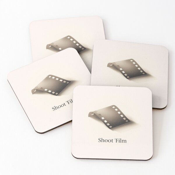 Item preview, Shoot Film T-shirt, vintage photography, minimalist analog design, retro creative style, original gift designed and sold by StormArte.