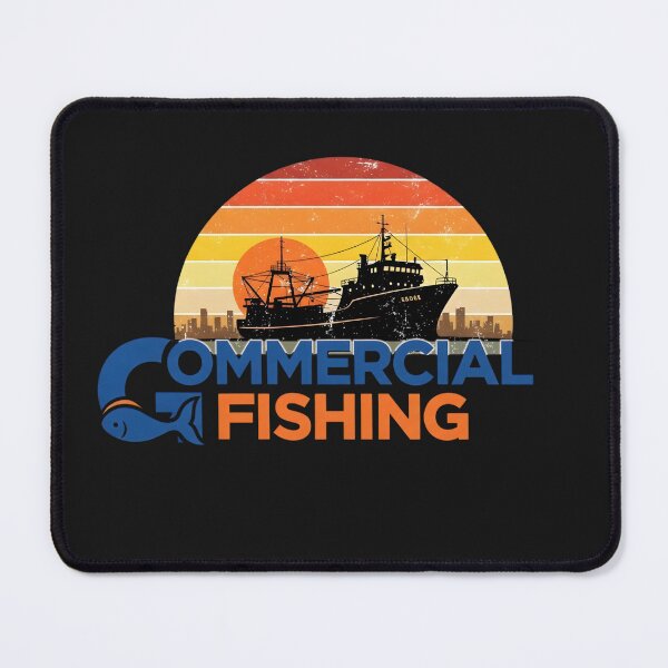 Item preview, Commercial Fishing Trawler Retro Sunset Ocean Design designed and sold by fit-and-fine26.