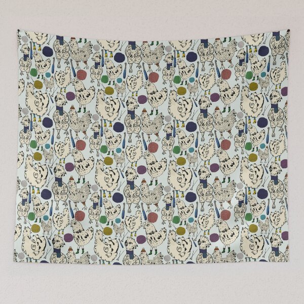 Item preview, Crafty chickens designed and sold by MixedHerbs.