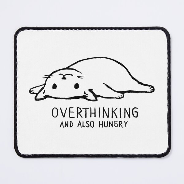 Item preview, Fox Shiver™ - Overthinking and Also Hungry designed and sold by Fox Shiver.