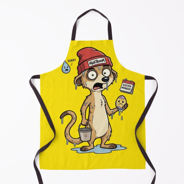 Item preview, Wet Meerkat - Funny Retro 90s Cartoon designed and sold by mAXiBoOM.