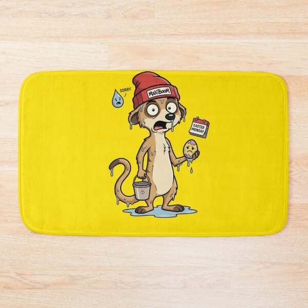 Item preview, Wet Meerkat - Funny Retro 90s Cartoon designed and sold by mAXiBoOM.