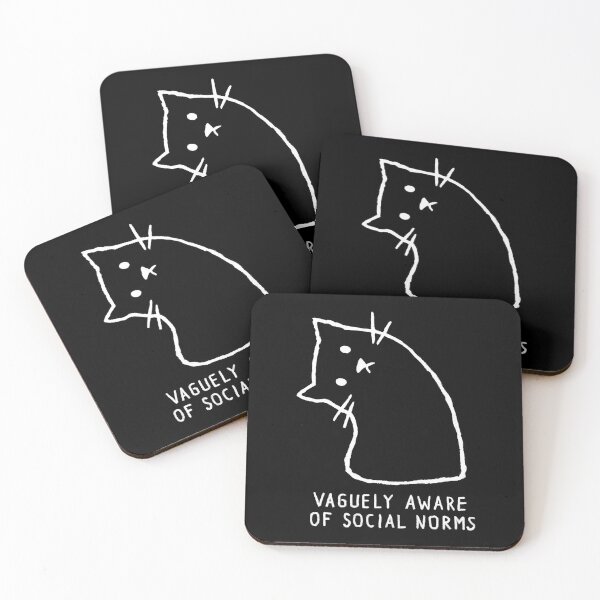 Item preview, Fox Shiver™ - Vaguely Aware of Social Norms designed and sold by Fox Shiver.
