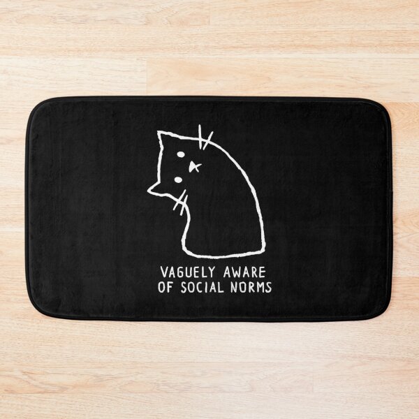 Item preview, Vaguely Aware of Social Norms designed and sold by Fox Shiver.