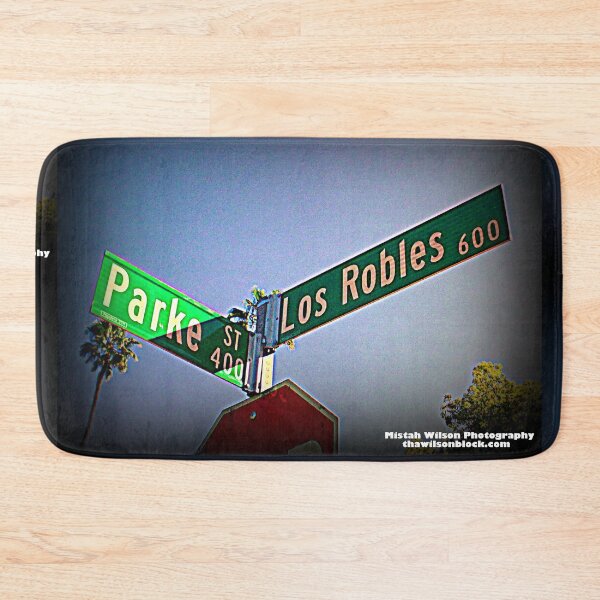 Item preview, Parke Street & Los Robles Avenue, Pasadena, California by Mistah Wilson designed and sold by The Street Sign Store.