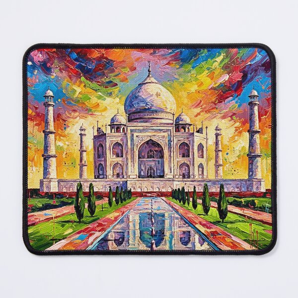 Item preview, Sunset Over The Taj Mahal designed and sold by Natalie Holland.