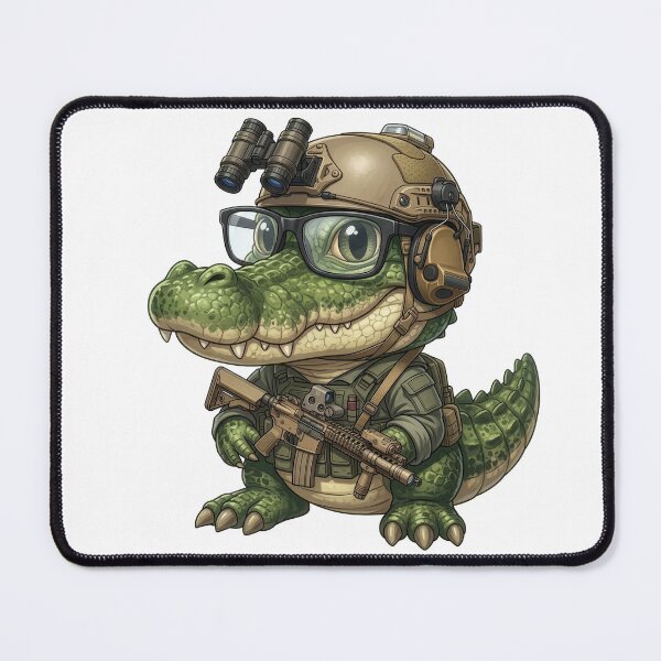 Item preview, Tactical Crocodile designed and sold by RAWLIFEGRAPHIC.