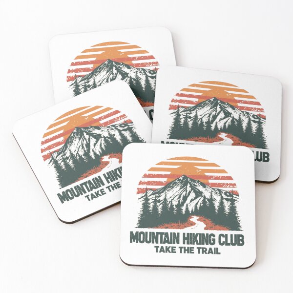 Item preview, Mountain Hiking Club – Trail Explorer designed and sold by KapiPrint.