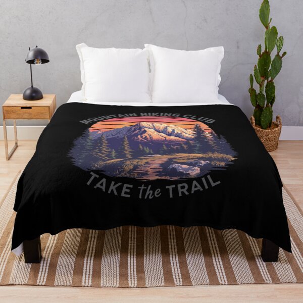 Item preview, Mountain Hiking Club – Trail Explorer designed and sold by KapiPrint.