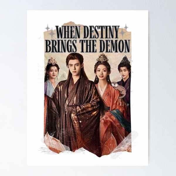 Item preview, When Destiny Brings the Demon Chinese drama Cdrama Chinese Drama Wuxia Hanfu Historical Modern designed and sold by AJUNICE STUDIO.