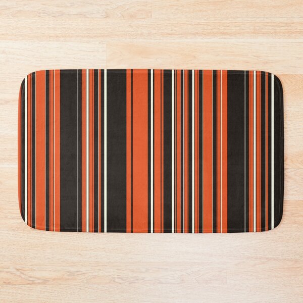 Item preview, Orange Vertical Stripes with a Vintage Color Palette designed and sold by WildHugeDot.