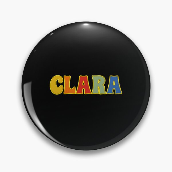 Item preview, ❤️ Clara Personalized Name Wavy Retro Shirt, Coffee Mug, Sticker Gift designed and sold by HelixPedia.