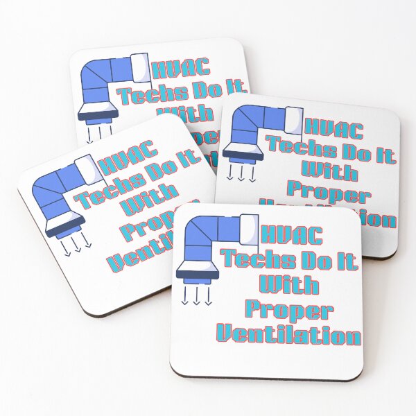 Item preview, HVAC Techs Do It With Proper Ventilation Funny HVAC Technician T-Shirt | Heating Cooling Repair Humor Gift designed and sold by Anasalseady.
