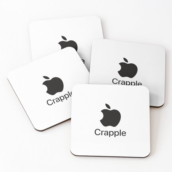 Item preview, Crapple (Black Text) designed and sold by ClownshoesOffic.