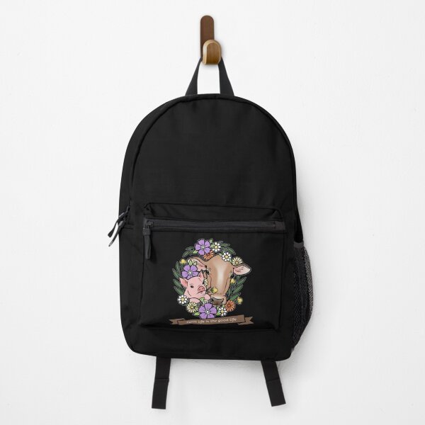 Item preview, Pastoral Farm Life: Cow & Pig Floral designed and sold by Farmon52nd.