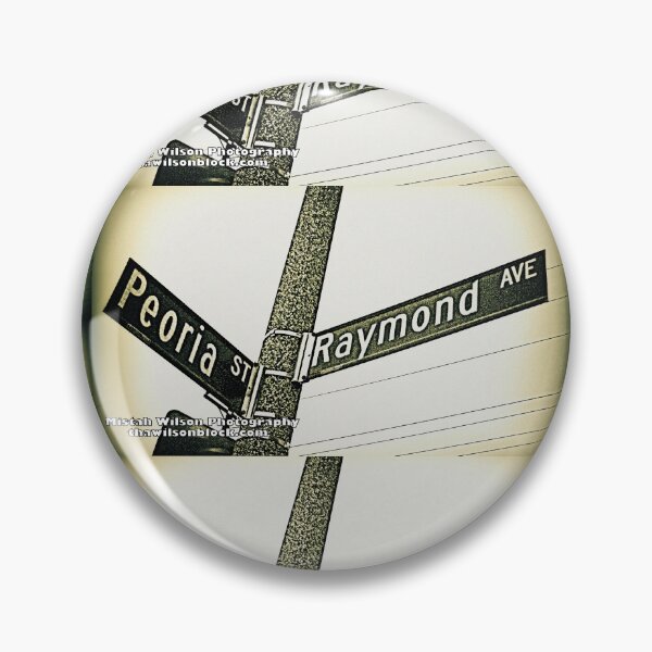 Item preview, Peoria Street & Raymond Avenue, Pasadena, California by Mistah Wilson designed and sold by The Street Sign Store.