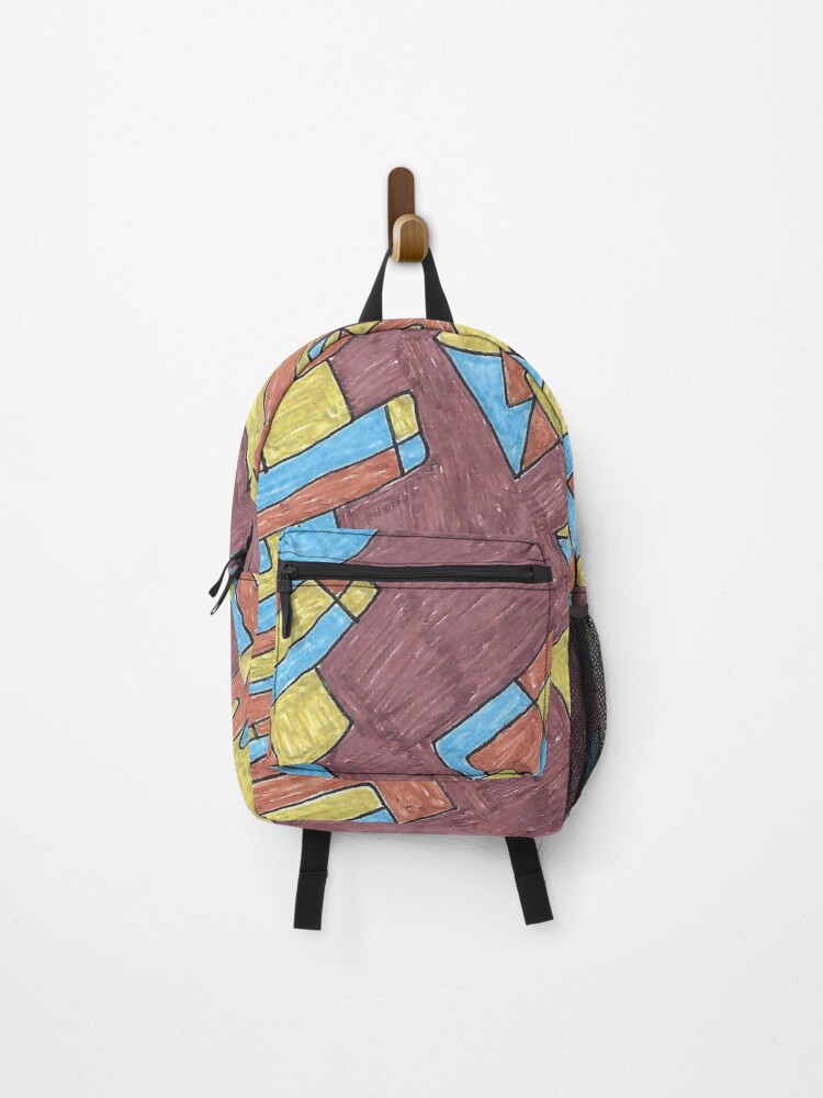 Thumbnail 1 of 3, Backpack, April Design 3 designed and sold by bosscott1998.