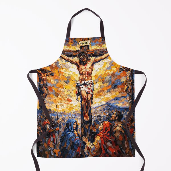 Item preview, Jesus Christ Crucifixion Scene Painting designed and sold by McZerrill.